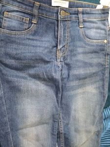 Blue Wash Denim Jeans