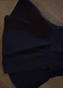 Black  A-Line Skater Skirt