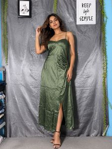 ZARA Elegant Satin Slip Dress