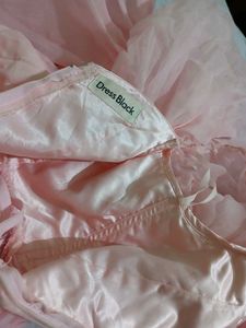 Designer Ball Gowm  Stunning Pink Tulle Gown with