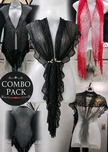 sale🔥 Set of 3 Crochet Shrugs