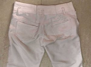 Classic White Bootcut Jeans
