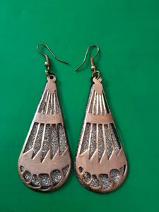 Art Deco Inspired Glitter Earrings