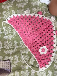 Handmade Crochet scarfs in multicolour