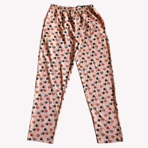 Cozy Printed Pajama Bottoms L