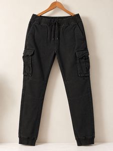 Men's Black Cargo Pants