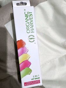 New 5 in 1 Lip Balm By Organic Harvest