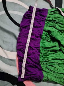 Embroidered Green Palazzos