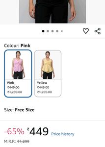 Pink Backless Cute Top
