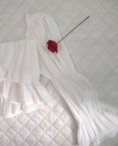 Combo sale white ruffle tops