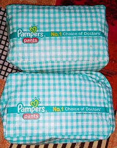 Cute Pampers Pouches Combo