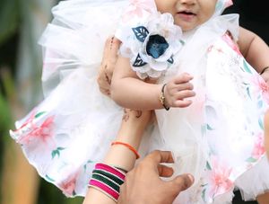 princess Floral Party Dress