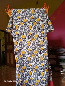 Beautiful Floral Print Kurta