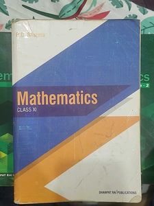 R.D. Sharma Mathematics Class XI Textbook