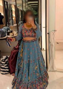 Elegant Embroidered Lehenga Choli Set