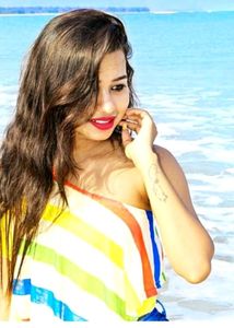 Colorful Striped Tunic Top
