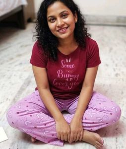 Cute Bunny Pyjama Set