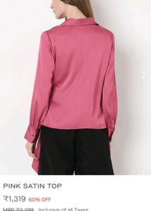 Vero Moda Satin Wrap Blouse