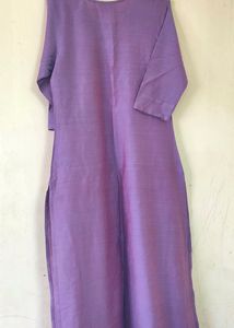 Lavender Color Kurti