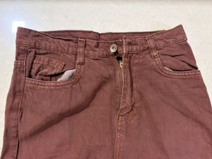 Mocha brown jeans
