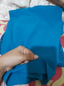 Blue Fancy Top