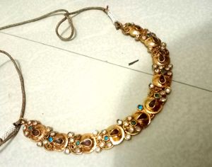 Exquisite Traditional Gold Necklace
