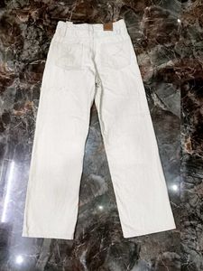 Beige Jeans