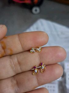 beautiful new stud earrings
