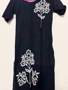 Black kurta