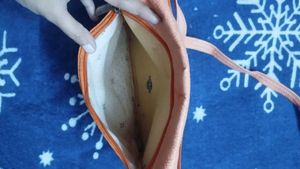 Orange Crossbody Bag