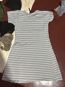 Gray Striped T-Shirt