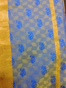 Double shaded 4.5 mtrs saree with blouse