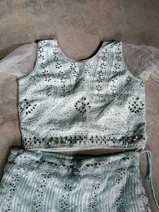 Embroidered Lehenga Choli Set