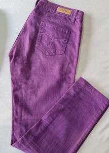 Combo - Jealous 21 Slim Fit Jeans👖- Teal &amp; Purpl