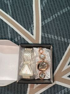 Set of 2 Women's Fashion Watches