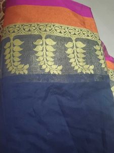 Blue rich feel saree