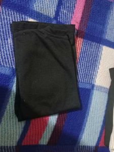 black new top sleeves stripes white