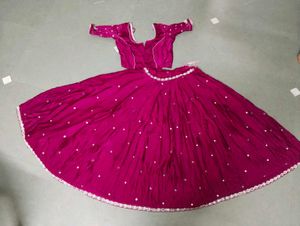 Vibrant Magenta Lehenga Set