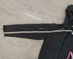 Men's Black Waterproof Jacket