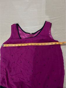 Pink &amp; Black Party Dress