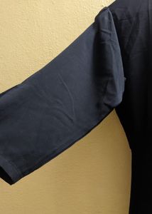Black Kurti With Slit In The Front