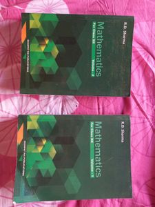 R.D. Sharma Mathematics For Class 12 Volume 1 & 2