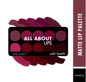 Swiss Beauty lipstick palette😍New✅️