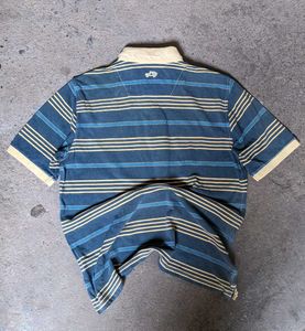 Jeep Men's Striped Polo Shirt