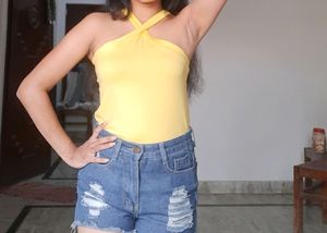 Cross Neck Top