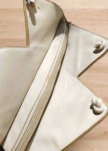 Chic White Quilted Hobo Bag