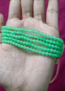 Beaded Combo Choker Necklace With No Earings