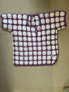 Handmade Granny Square Sweater