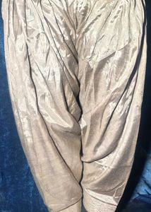 Women's Shiny Satin Lycra Stretchable Patiala Salw