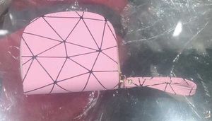 Pink Geometric Wallet